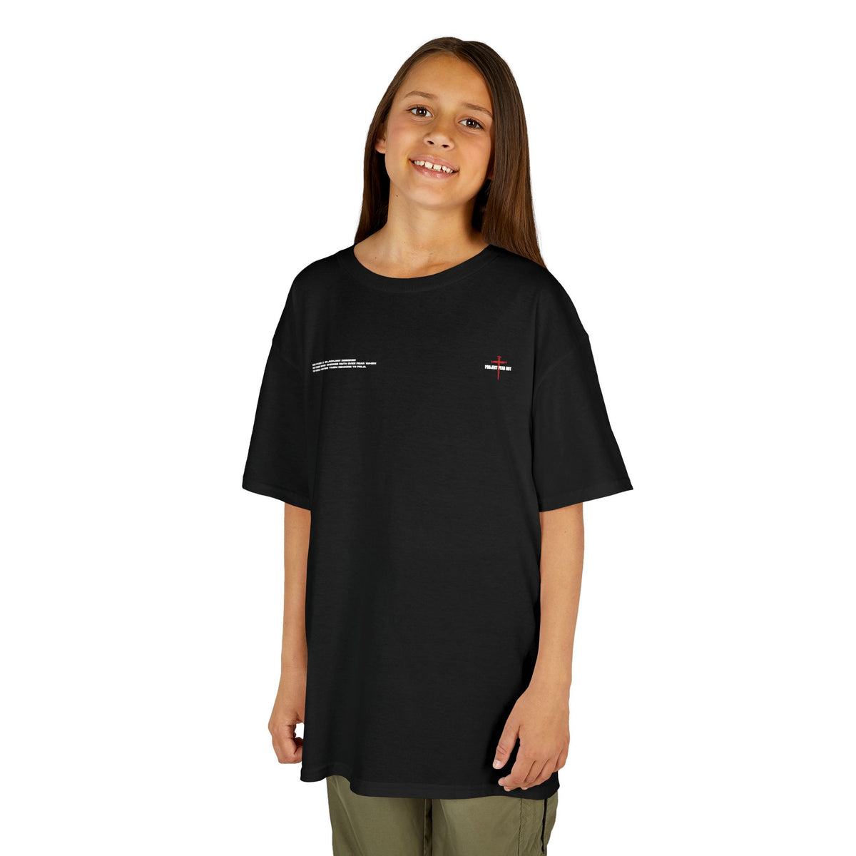 Heavy Cotton Kids Tee - "The Holy Spirit" Graphic // PROJECT : FEAR NOT