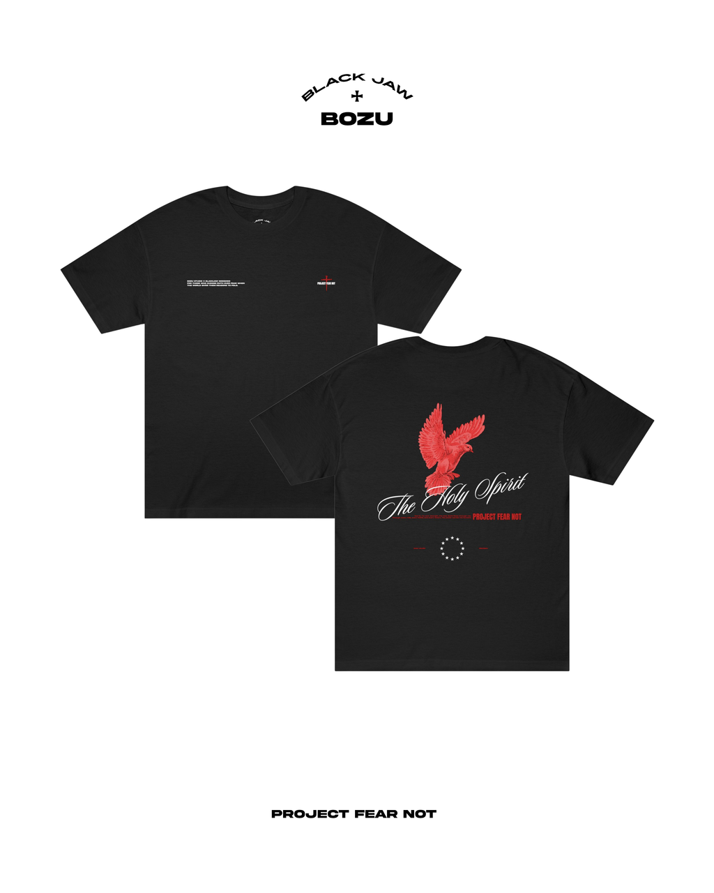 Classic Fit T-shirt - "The Holy Spirit" Graphic // PROJECT : FEAR NOT