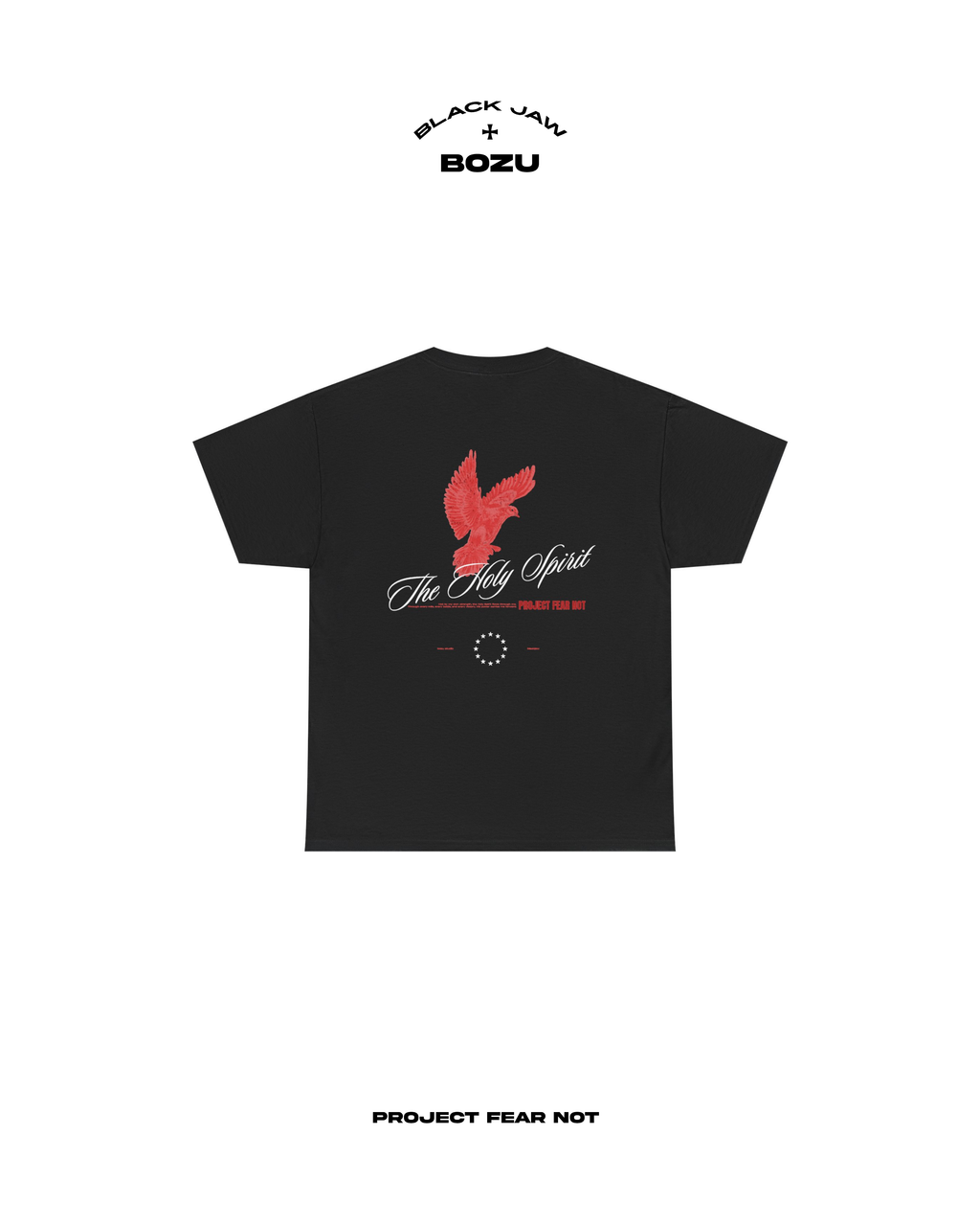 Heavy Cotton Tee  - "The Holy Spirit" Graphic // PROJECT : FEAR NOT
