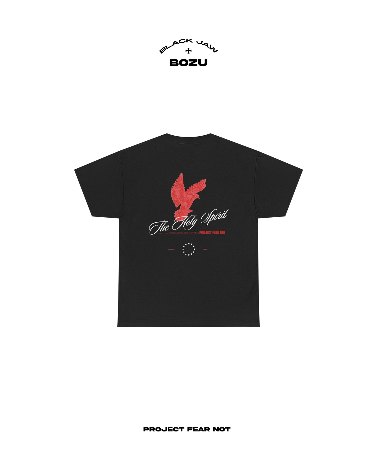 Heavy Cotton Tee  - "The Holy Spirit" Graphic // PROJECT : FEAR NOT