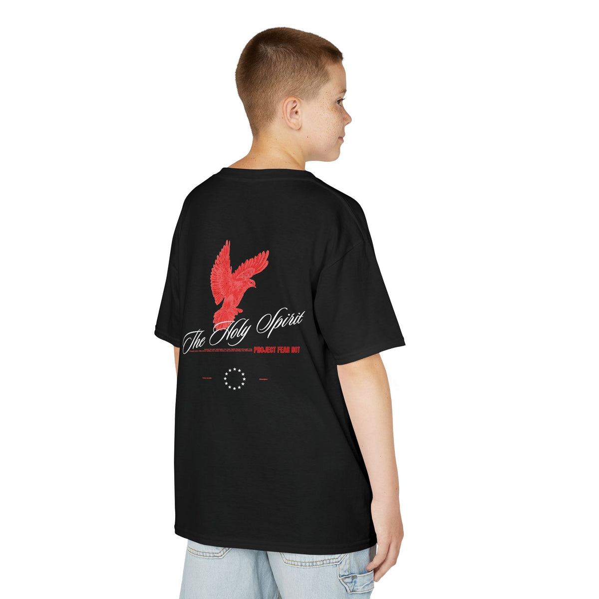 Heavy Cotton Kids Tee - "The Holy Spirit" Graphic // PROJECT : FEAR NOT