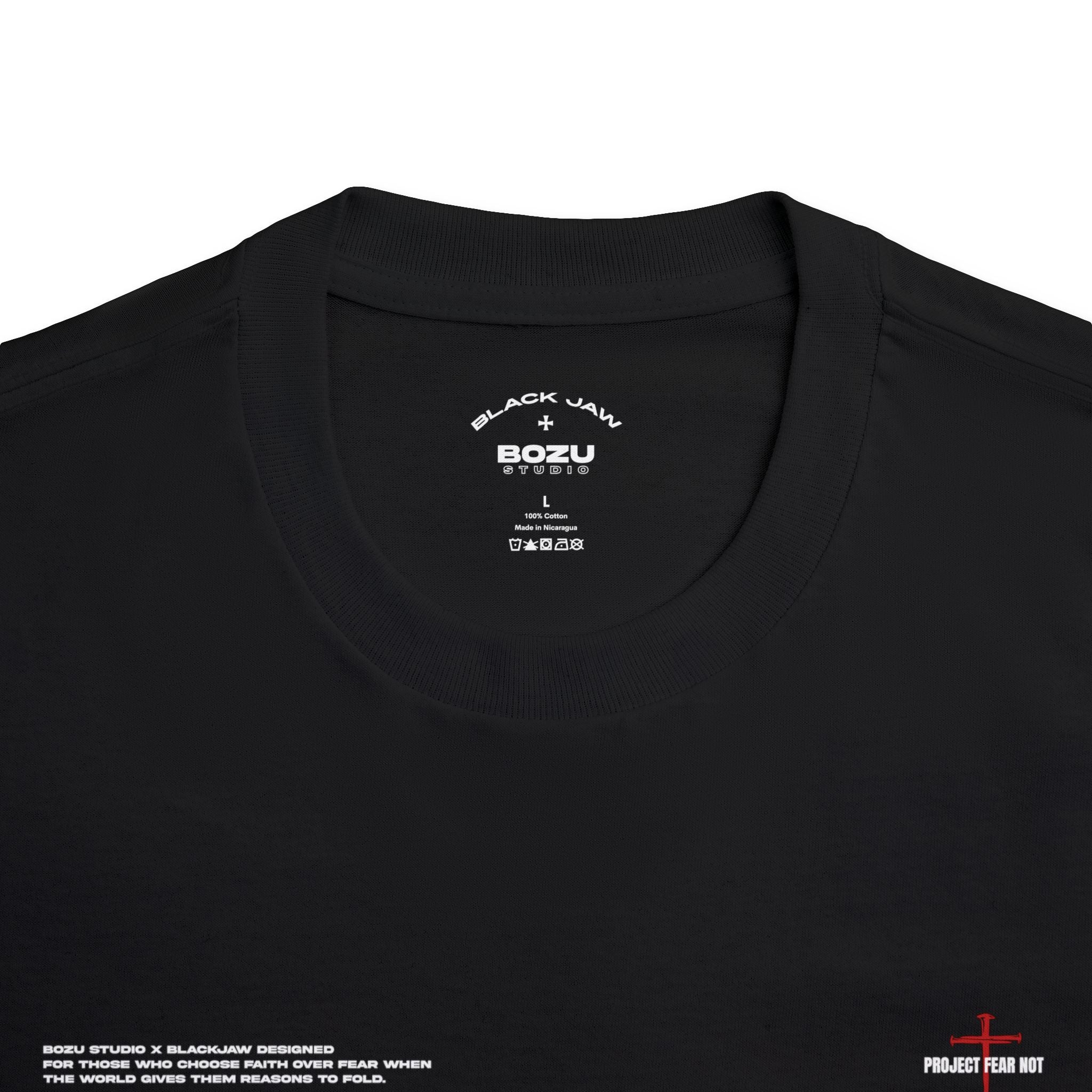 PROJECT : FEAR NOT | BOZU x BLACK JAW // Classic Fit T-shirt