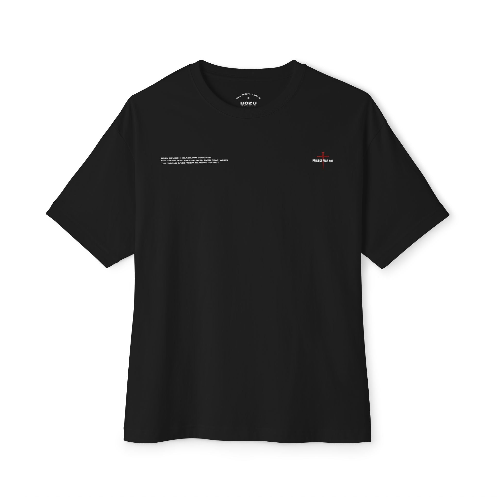 PROJECT : FEAR NOT | BOZU x BLACK JAW // Boxy T-Shirt